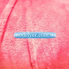 Ткань Мех искусственный игрушка (розовый)